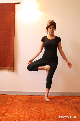  Posture de Yoga : Vrikshasana l'arbre