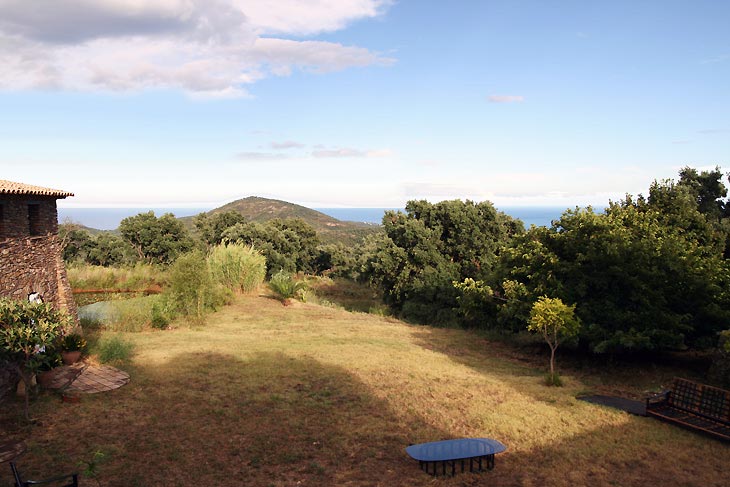 Vue mer retraite de Yoga Sainte Maxime