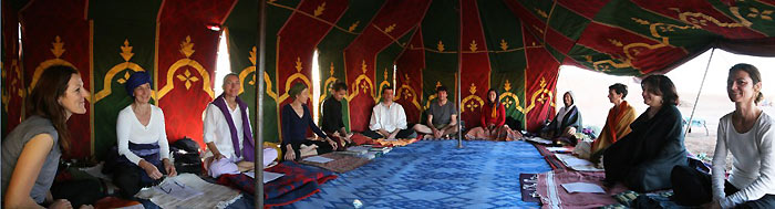 Stage de Yoga dans le désert Marocain